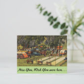 フロリダ、バートウ、市営トレーラーパーク ポストカード (スタンド正面)