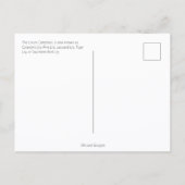 フロリダ・パイン・ユリのポストカード ポストカード (裏面)