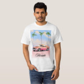 フロリダ ピンクサンセット Tシャツ (正面フル)
