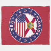 フロリダ フリースブランケット (正面(横))