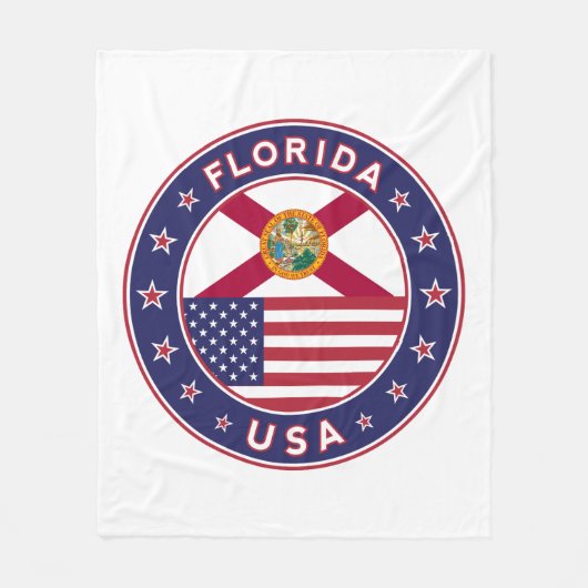 フロリダ フリースブランケット (正面)