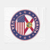 フロリダ フリースブランケット (正面(横))