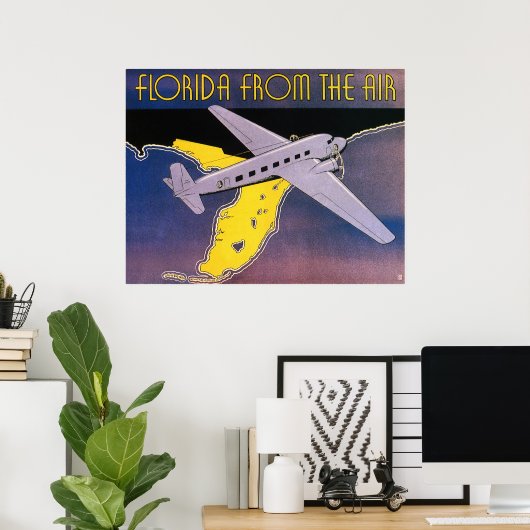 フロリダ ポスター (ホームオフィス)