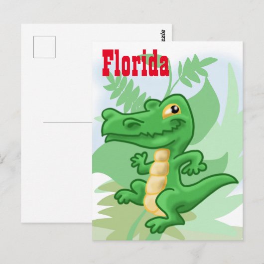 フロリダ ポストカード (正面/裏面)