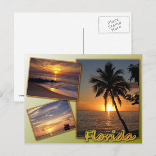 フロリダ ポストカード (正面/裏面)