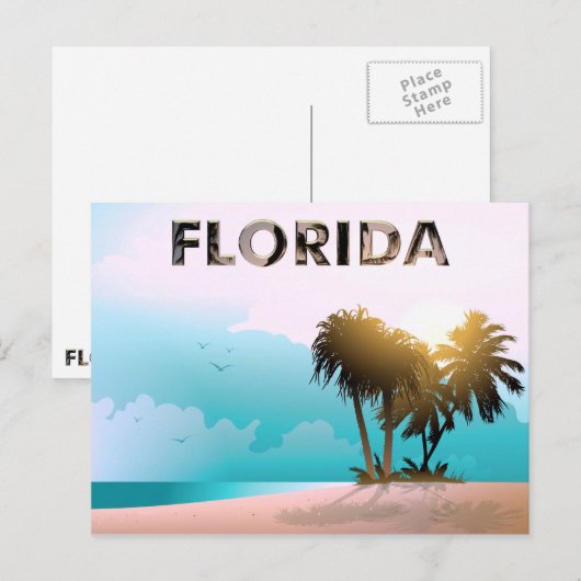 フロリダ ポストカード (正面/裏面)