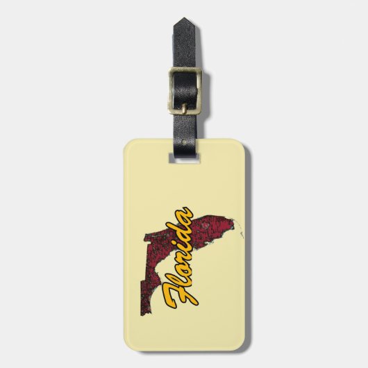 フロリダ ラゲッジタグ (正面縦)