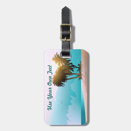 フロリダ ラゲッジタグ (正面縦)