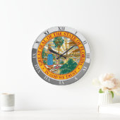 フロリダ ラージ壁時計 (ホーム)