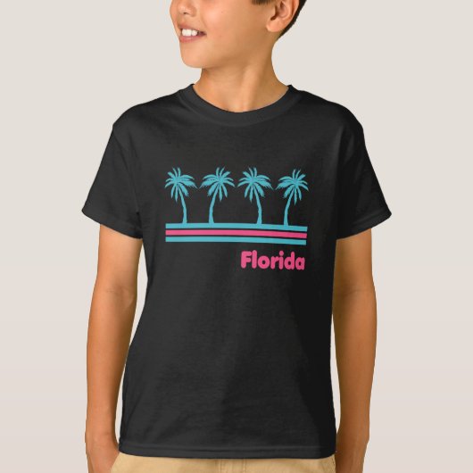 フロリダ・レトロ Tシャツ (正面)