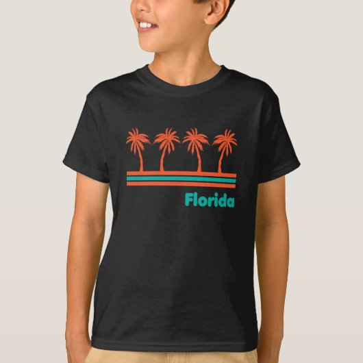 フロリダ・レトロ Tシャツ (正面)