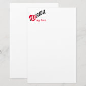 フロリダ 便箋 (正面/裏面)