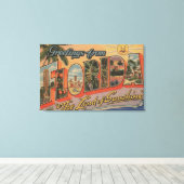 フロリダ – 太陽の国 キャンバスプリント (インサイチュ (ウッドフロア))