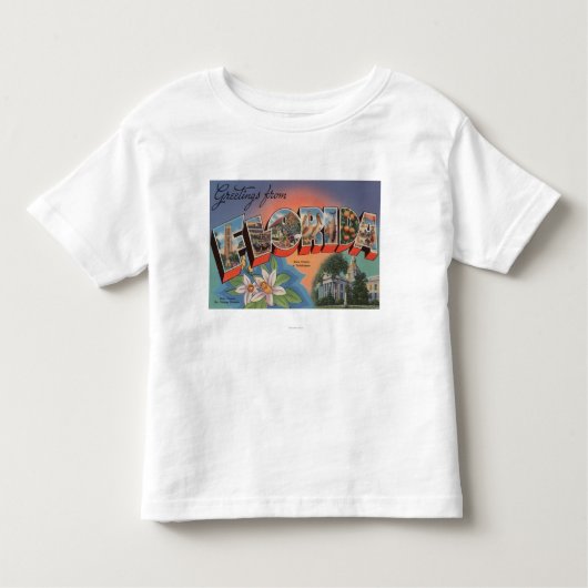 フロリダ(州都場面) トドラーTシャツ (正面)