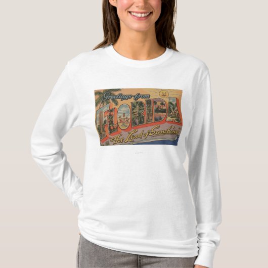 フロリダ-日光の土地 Tシャツ (正面)