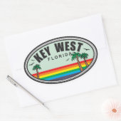 フロリダ 楕円形シール (封筒)