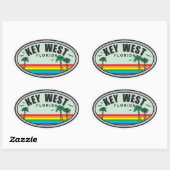 フロリダ 楕円形シール (シート)