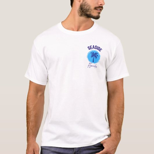 フロリダ 海辺 Tシャツ (正面)