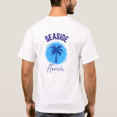 フロリダ 海辺 Tシャツ (裏面)