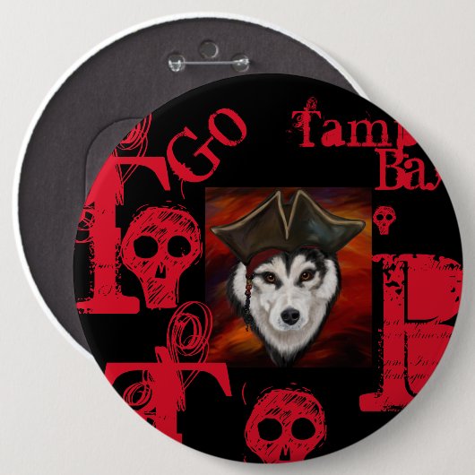 フロリダ 缶バッジ (正面&裏面)