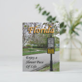 フロリダ：遅いペースのポストカード ポストカード (スタンド正面)