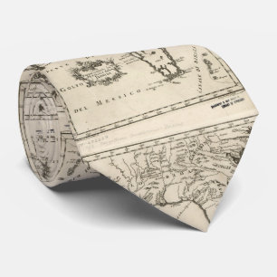 フロリダ(1763年) 2のヴィンテージの地図 ネクタイ