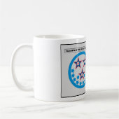 フロリダ- 1861年著使用される脱退の旗1月10 コーヒーマグカップ (左)