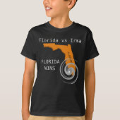 フロリダ vs Irma、フロリダの勝利 Tシャツ (正面)