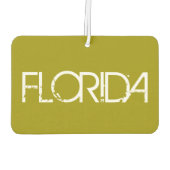 フロリダFL鍵鍵ライムパイスライスデザートフード カーエアーフレッシュナー (裏面)