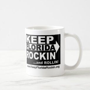 フロリダRockinのマグを保って下さい コーヒーマグカップ