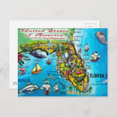 フロリダUSAカード ポストカード (正面/裏面)