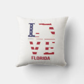 フロリダUSA州ラブ クッション (裏面)