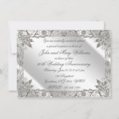 「フロリッシュ 60周年 ダイヤモンド ウェディング アニバーサリー 招待状」 招待状 (裏面)