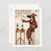 フロリドヴィノスフィノス – Sanlucar de Barrameda ポストカード (正面/裏面)