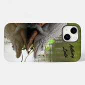 フロリパーソナライズされたダゲーター – アリゲーターフォンケース Case-Mate iPhoneケース (裏面 (横))