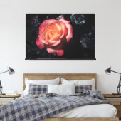 フロリブンダバラシーラズフュージオンキャンバス キャンバスプリント (インサイチュ (寝室))