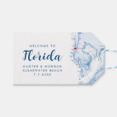 フロリミニマルダの地結婚下海軍の歓迎 ギフトタグ (正面(横))