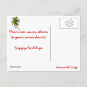 フロリメリーダクリスマス シーズンポストカード (裏面)