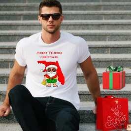 フロリメリーダクリスマス！トロピカルサンタクールビア Tシャツ