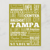 フロリユニークダギフトアイディアタンパ ポストカード (正面)