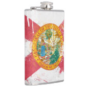 フロリ動揺してダ国旗 フラスク (右)