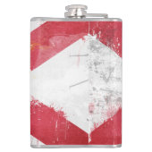 フロリ動揺してダ国旗 フラスク (裏面)