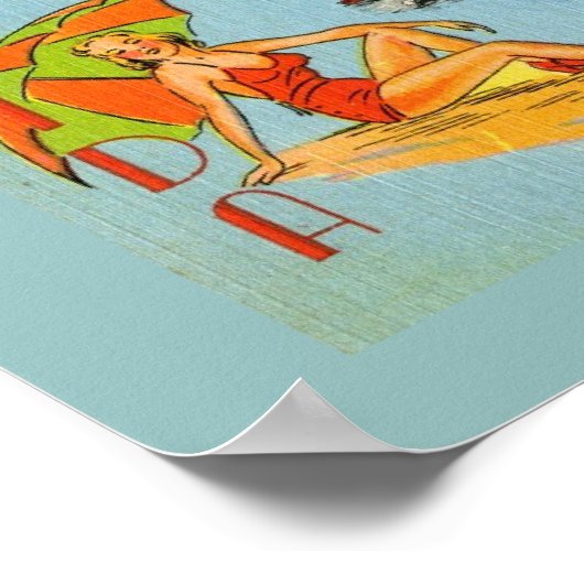 フロリ来ダに！ ポスター (角)