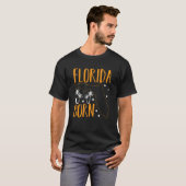 フロリ生まれダフロリ誇りを持ったディアンホーム州 Tシャツ (正面フル)