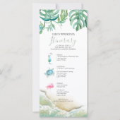 フロリ結婚ダの週末の旅程 (正面)