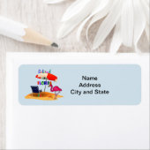 フロリ退職したダ州，お洒落住所 シール (インサイチュ)