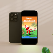 フロリ遊ダゴルフでのサンタの水不足 カード