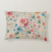 フロレアル枕(ベッドコレクシファンシーョン) アクセントクッション (裏面)