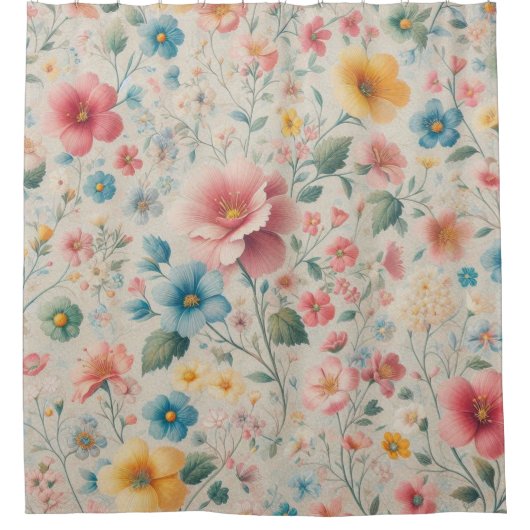 フロレア1 シャワーカーテン (正面)