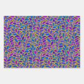 フロレスタブリュッセルフラワーサンプラー ラッピングペーパーシート (正面)